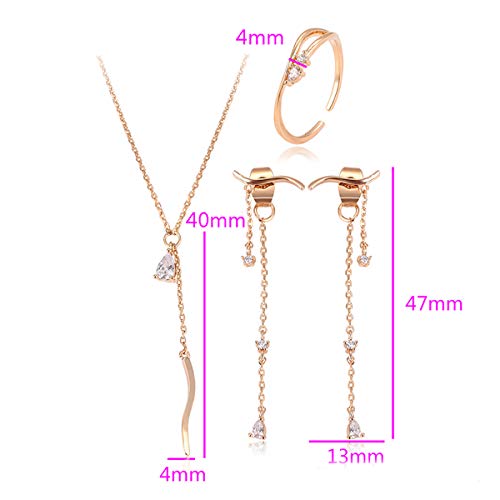 Trending Minimalist Jewelry Set (Oval Curve Stick)